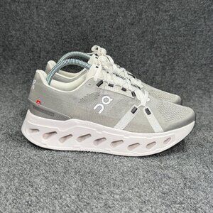 On Running Cloudeclipse Shoes Women's Size 8.5 Alloy White Athletic Run Training